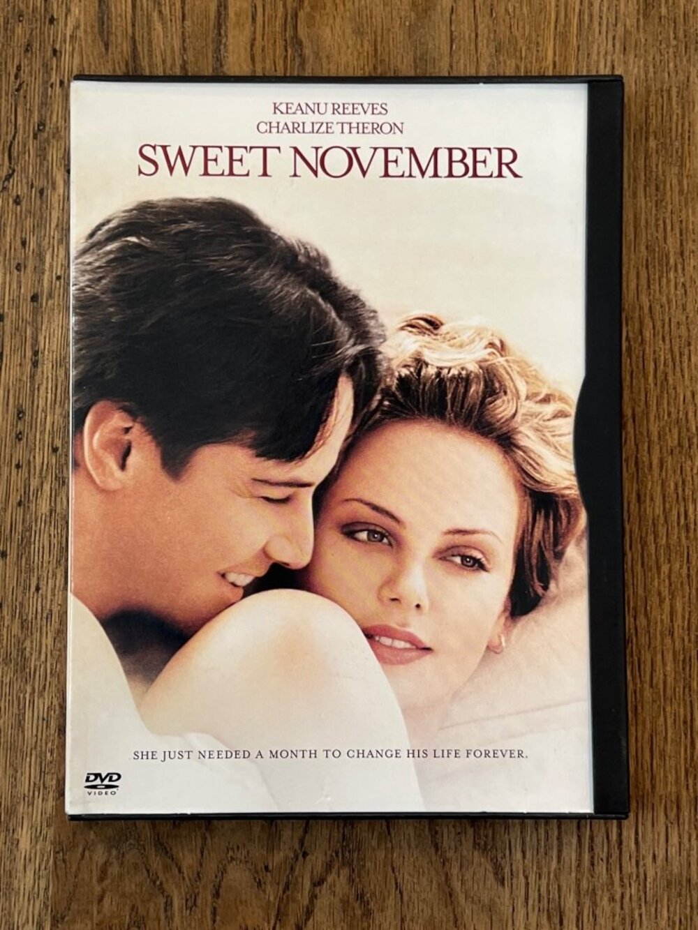 Sweet November 2001 Movie DVD Romance Keanu Reeves Charlize Theron Pre-Owned